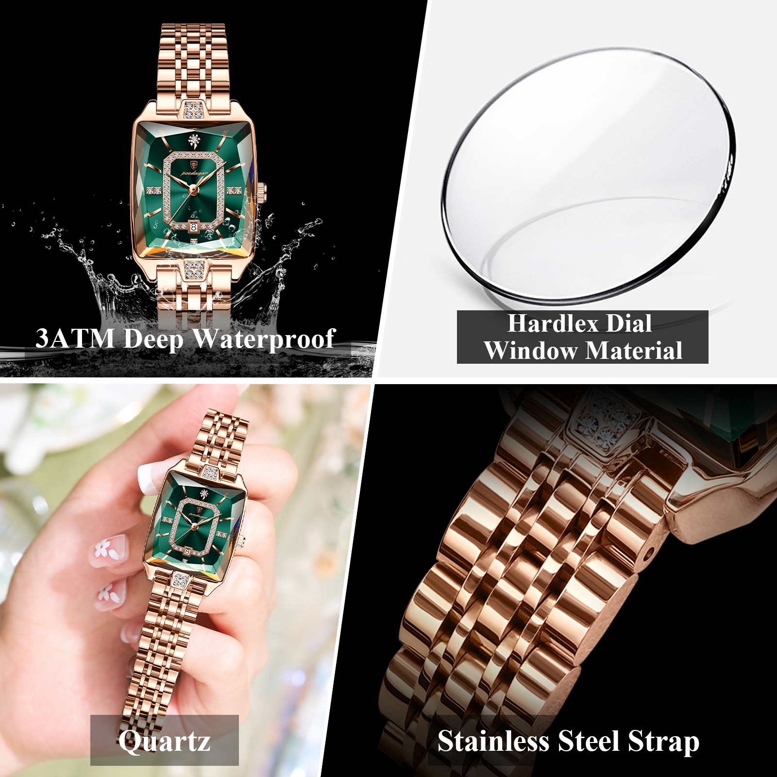 POEDAGAR Luxury Woman Watch Wa - Ladies Luxury Watch ulasan dan harga