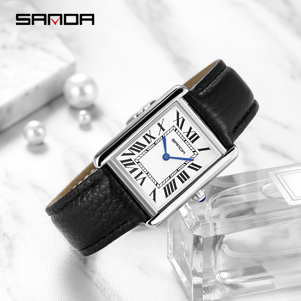 Sanda Rectangular Wrist Watche - Luxury Watch Affordable ulasan dan harga