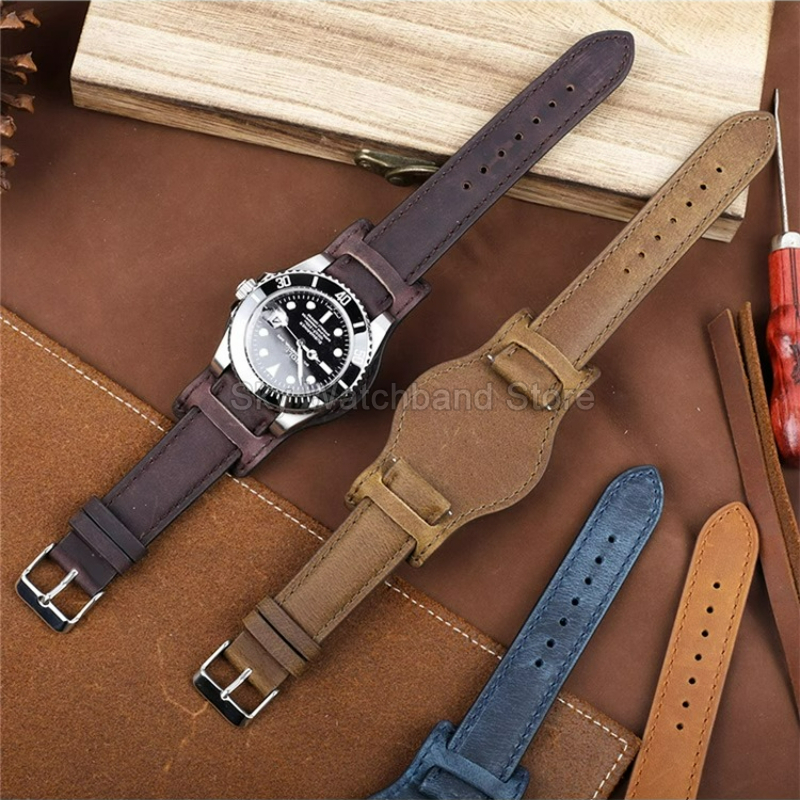 Head Layer Crazy Horse Leather - Luxury Watch Class ulasan dan harga