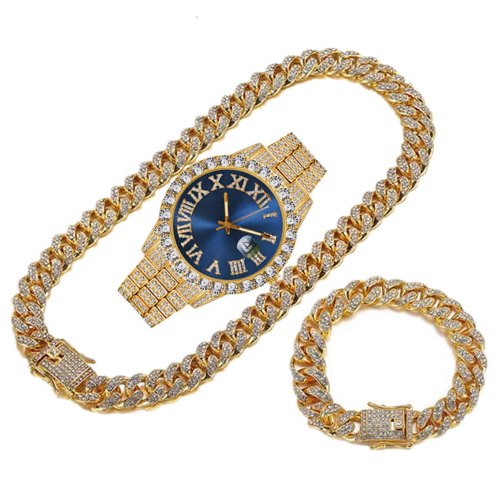 Quartz Luxury Gold Sliver Watc - Luxury Watch Miami ulasan dan harga