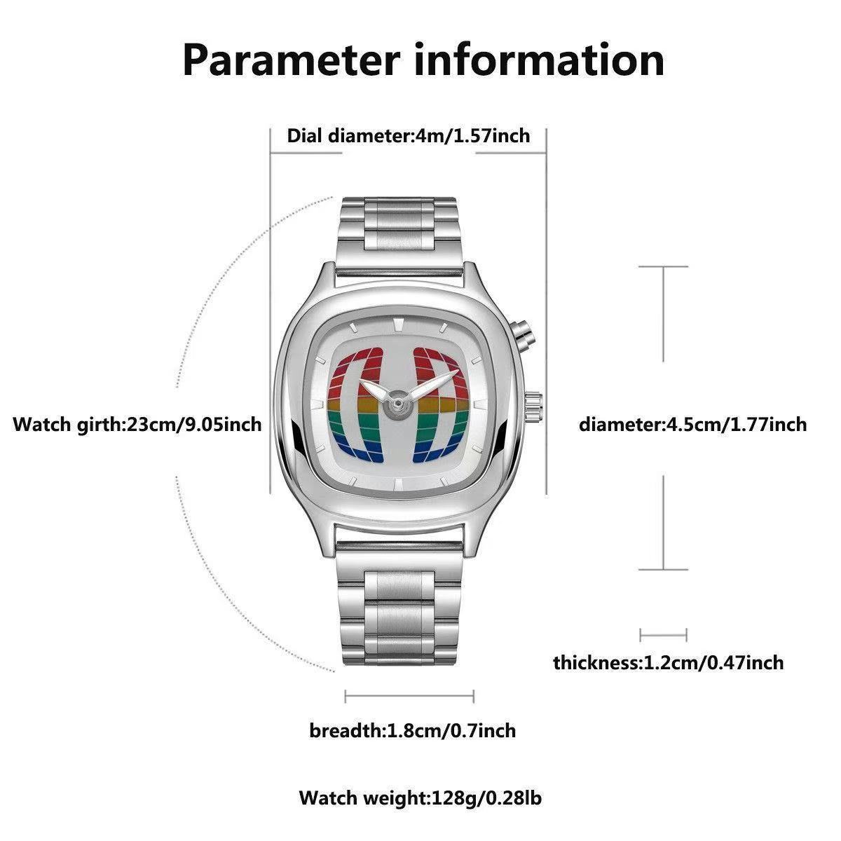 Y2K Unisex Square Watch, New C - Luxury Watch Wallpaper ulasan dan harga