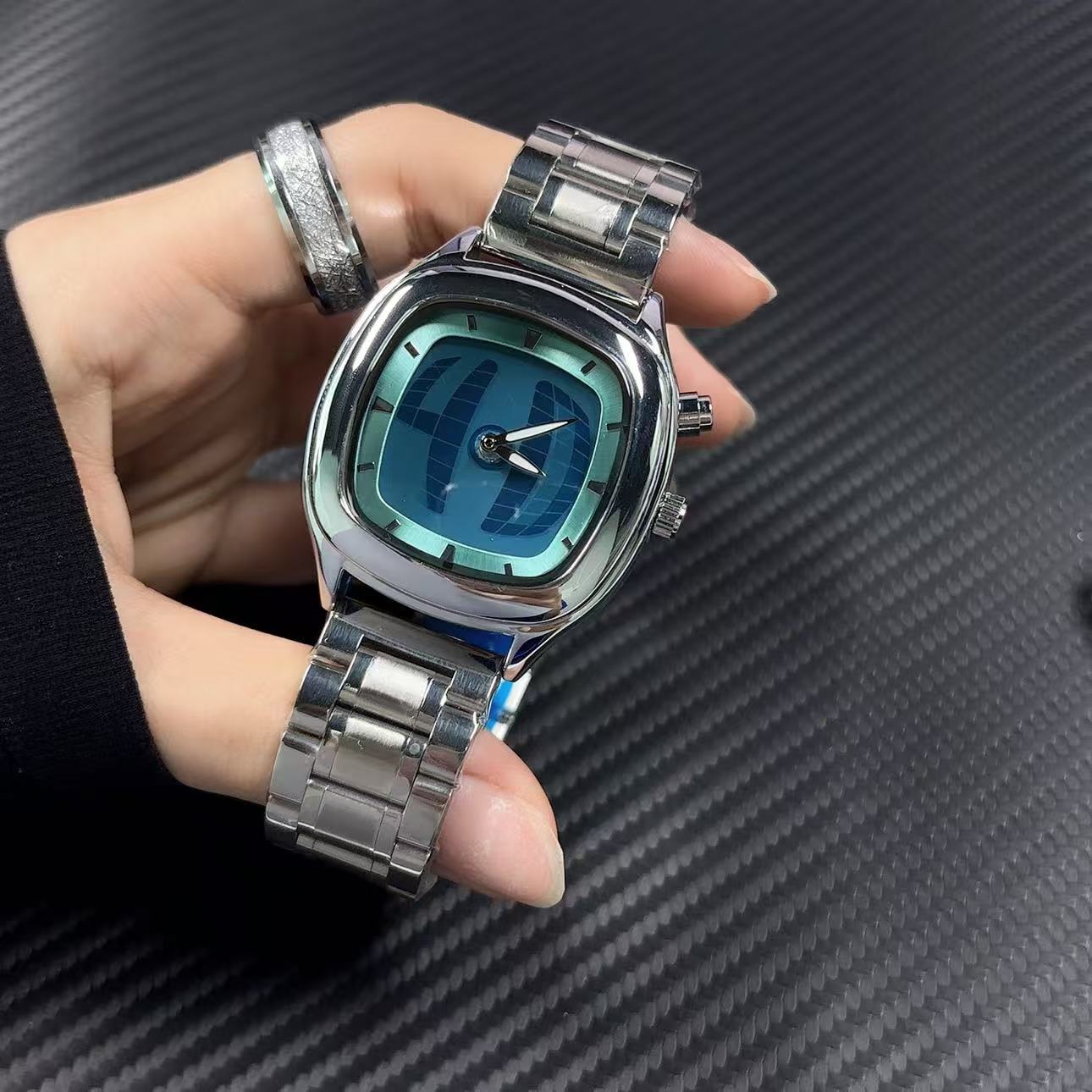 Y2K Unisex Square Watch, New C - Luxury Watch Wallpaper ulasan dan harga