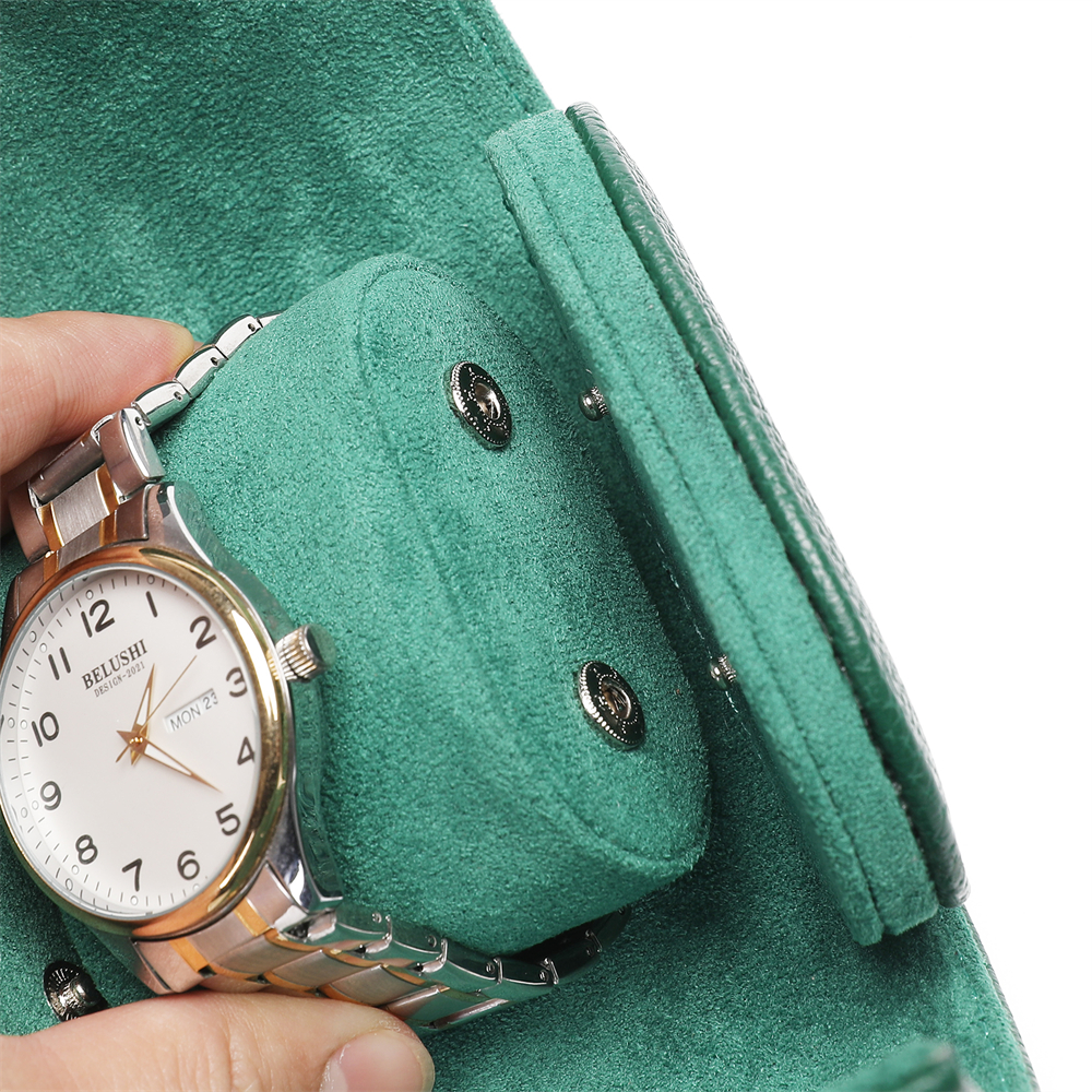 Embers Green Luxury Watch Roll - Luxury Watch Class ulasan dan harga