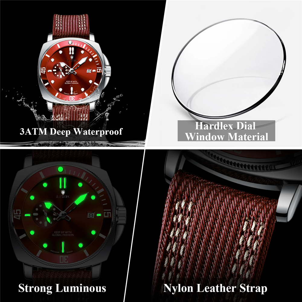 44mm New Chornograph Sports Bl - Luxury Watch Affordable ulasan dan harga