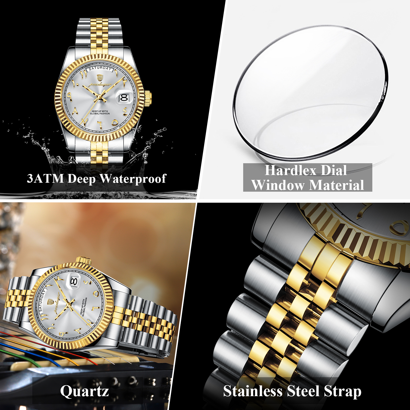 POEDAGAR Luxury Brand Man Cloc - Luxury Watch Affordable ulasan dan harga